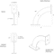 Ekena Millwork Bradford Steel Bracket, Antiqued Brass 2"W x 9"D x 9"H BKTM02X09X09BRABS - alternate 2
